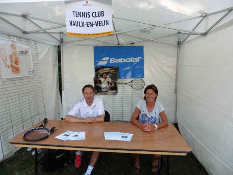 Le Tennis Club de Vaulx en Velin également pérsent pour ce forum de rentrée