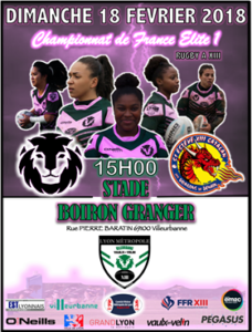 NEWSESTLYONNAIS - RUGBY FILLES FEV 2018